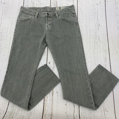 Factory Aged Distressed Jeans (10A407 