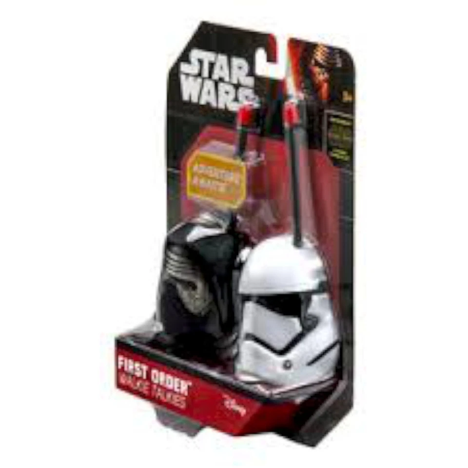 OFFICIAL Disney Star Wars Force Awakens Kylo Ren+Stormtrooper Walkie Talkie Set - Image 3 of 3