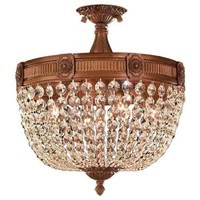 Worldwide Lighting W33353fg16-gt Winchester 4 Light 16 Wide Semi Flush Ceiling on sale Worldwide Lighting W33353fg16-gt Winchester 4 Light 16 Wide Semi Flush Ceiling on sale