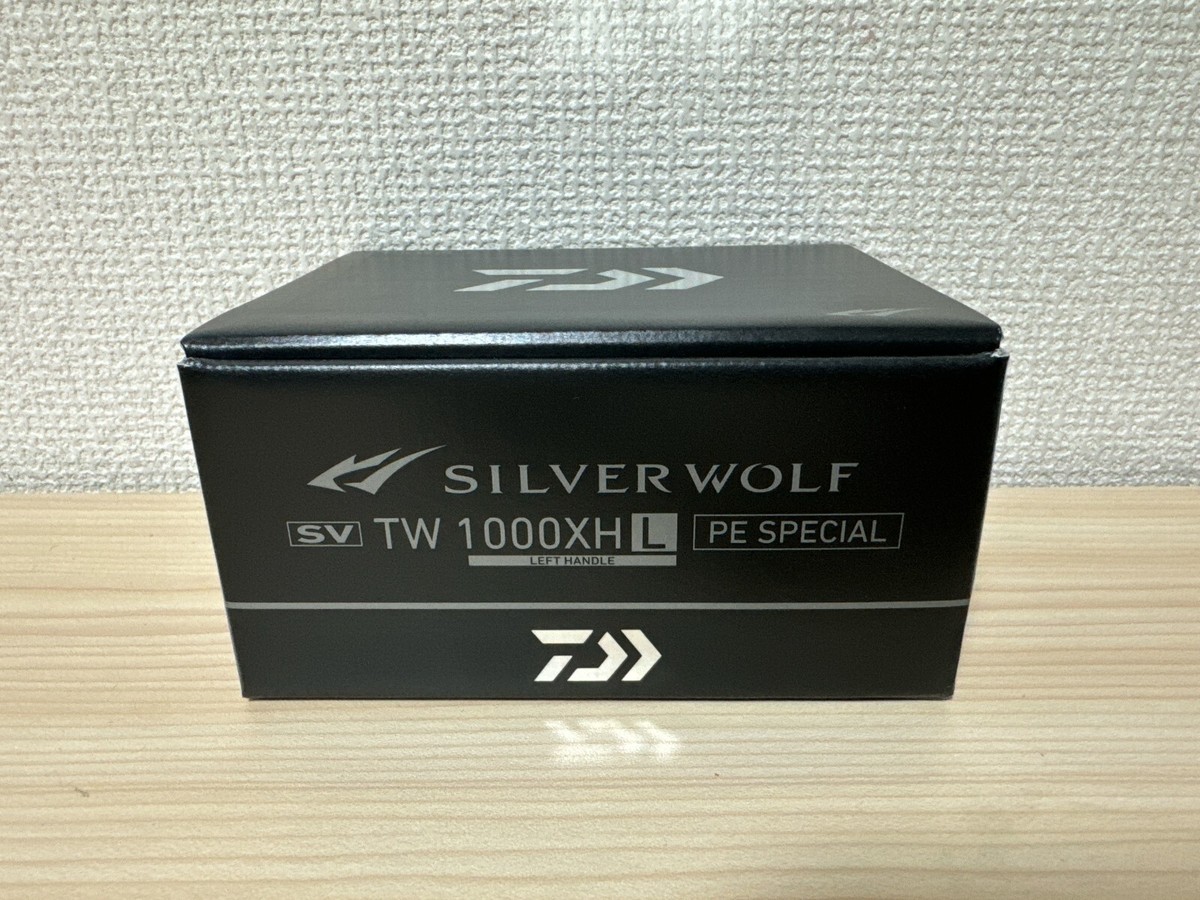 Daiwa Baitcasting Reel 22 Silver Wolf SV TW 1000XHL PE Special