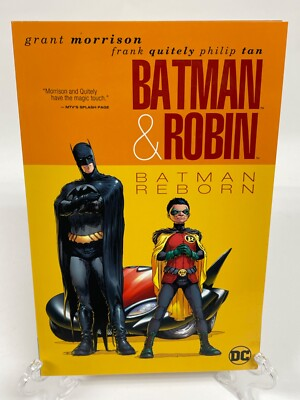 #ad Batman amp; Robin: Batman Reborn Grant Morrison New DC Comics TPB Paperback $12.95