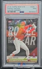 2018 Topps Now Shohei Ohtani #AW-1 Rookie of the Year Award Winner RC PSA 9 MINT