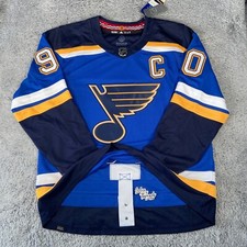 Adidas St. Louis Blues Ryan O'Reilly NHL Primegreen Authentic Jersey Size 56 Men