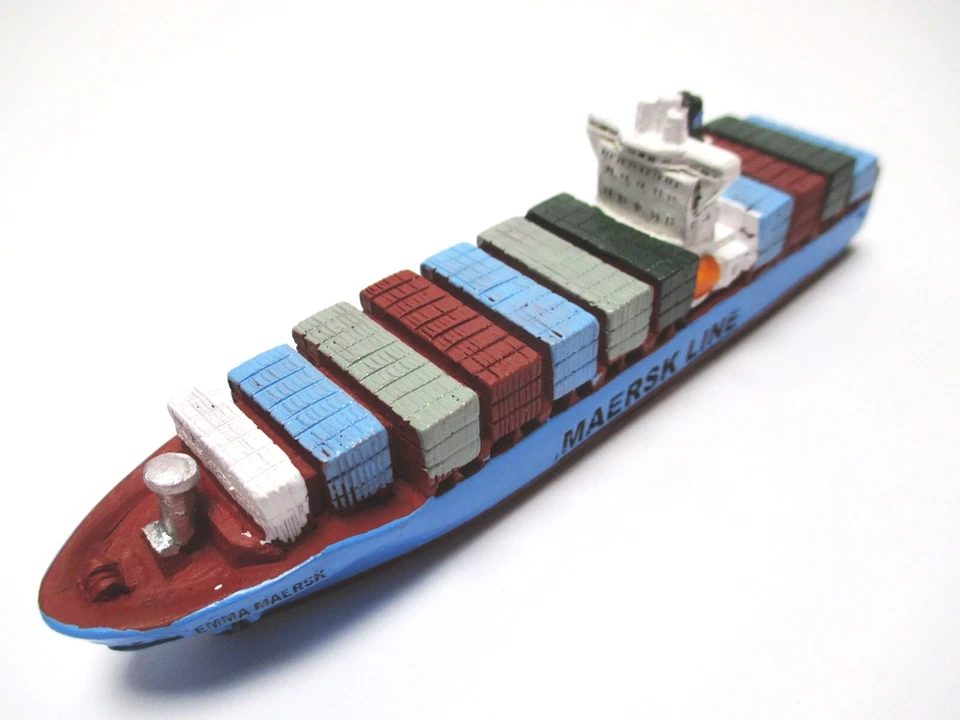 Schiff Modell Containerschiff ship Line,11,5 cm Poly NEU