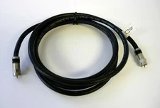 6ft 18AWG Coaxial Cable PCT-DRS-6 Black Cord