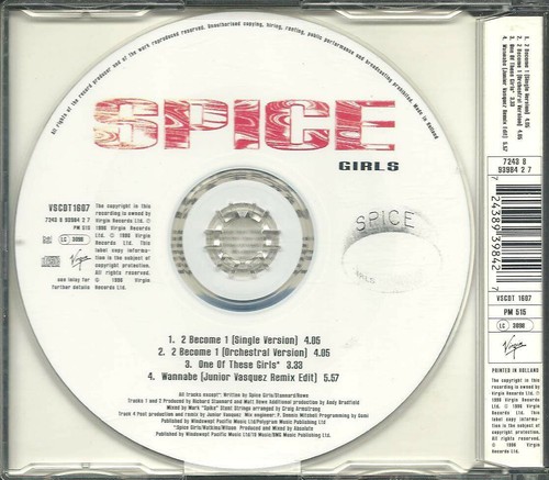Spice Girls - 2 Become 1 (Single-CD) - Bild 2 von 2