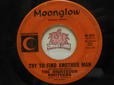 Righteous Brothers: I Still Love You / Try To Find Another Man, 45 RPM G+ (6H)
