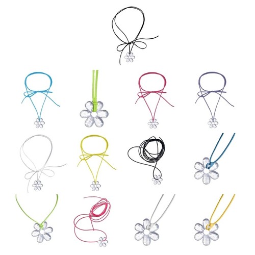 Heart-Shape Pendant Collarbone Chain Temperament Adjustable Long Rope Necklace - Picture 2 of 19