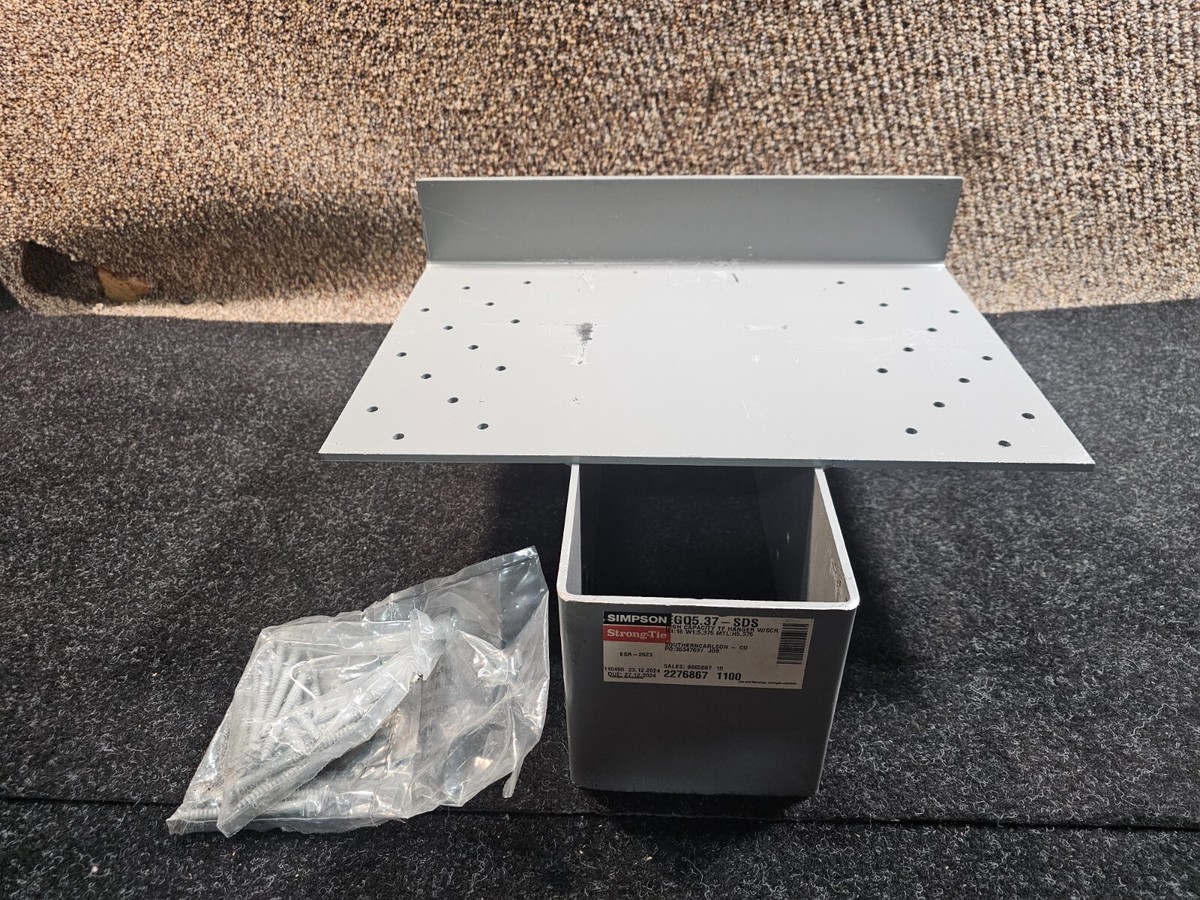 QTY 2) Simpson EGQ5.37-SDS High Capacity Top-Flange Hanger