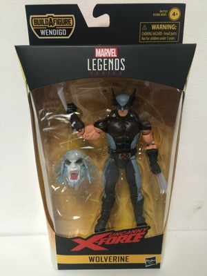 Marvel Legends X Force Wolverine Action Figure 6 Inch Wendigo Baf In Stock Action Figures Radioamicizia Toys Hobbies