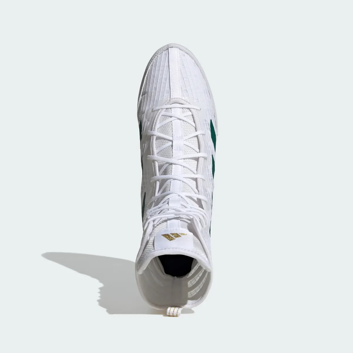 Adidas Box Hog 4 Boxing Boots Cloud White Collegiate Green 4  display picture 1