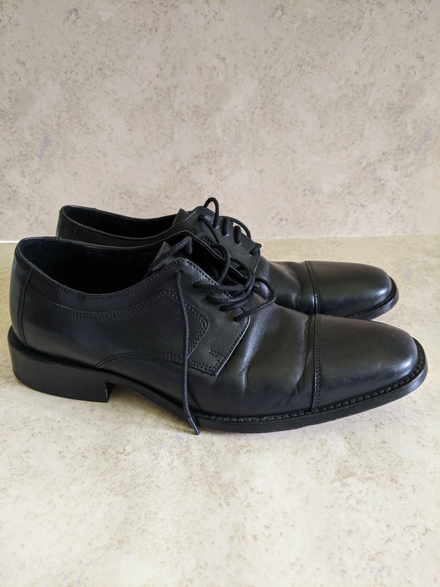 Johnson and Murphy black dress shoes size 8.5 Men main image 2