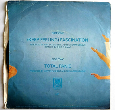 HUMAN LEAGUE - Keep Feeling Fascination 45 RPM Vinyl Record AM