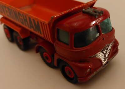 Camion Benne Matchbox Kingsize K-1 - 8 Roues Hoveringham, état Excellent