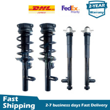 4X Fit VW Golf R MK7 GTI Seat Leon 2015-2020 Front Rear Shock Struts w/ Electric
