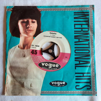 Albert Van Dam - Zoom Party / Natasha -  Vogue Schallplatten - Single 1966 