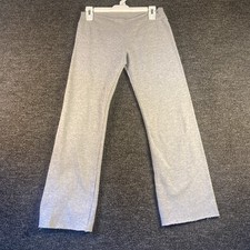 Soffe teens Gray Capri Compression Yoga Workout Cropped Leggings 12/14 lg