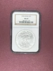 1995 Silver American Eagle Coin MS-69 NGC