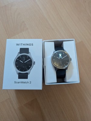 Withings Scanwatch 2 42mm Edelstahlgehäuse-Silber Neu & unbenutzt