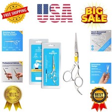 Equinox Professional Razor Edge Series Barber Hair Cutting Scissors - Japanes...