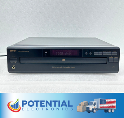 DENON DCM-280 5-DISC CD PLAYER/ CHANGER MP3 With REMOTE CONTROL