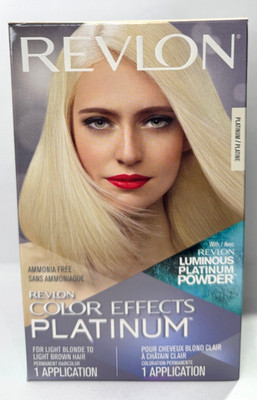 Revlon Color Effects Permanent Highlighting Kit 60 Platinum Paraben Free  PK  1