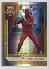 2021 Panini Elite Extra Edition Prime Numbers Gold 2/24 Jose Torres #89 0f6
