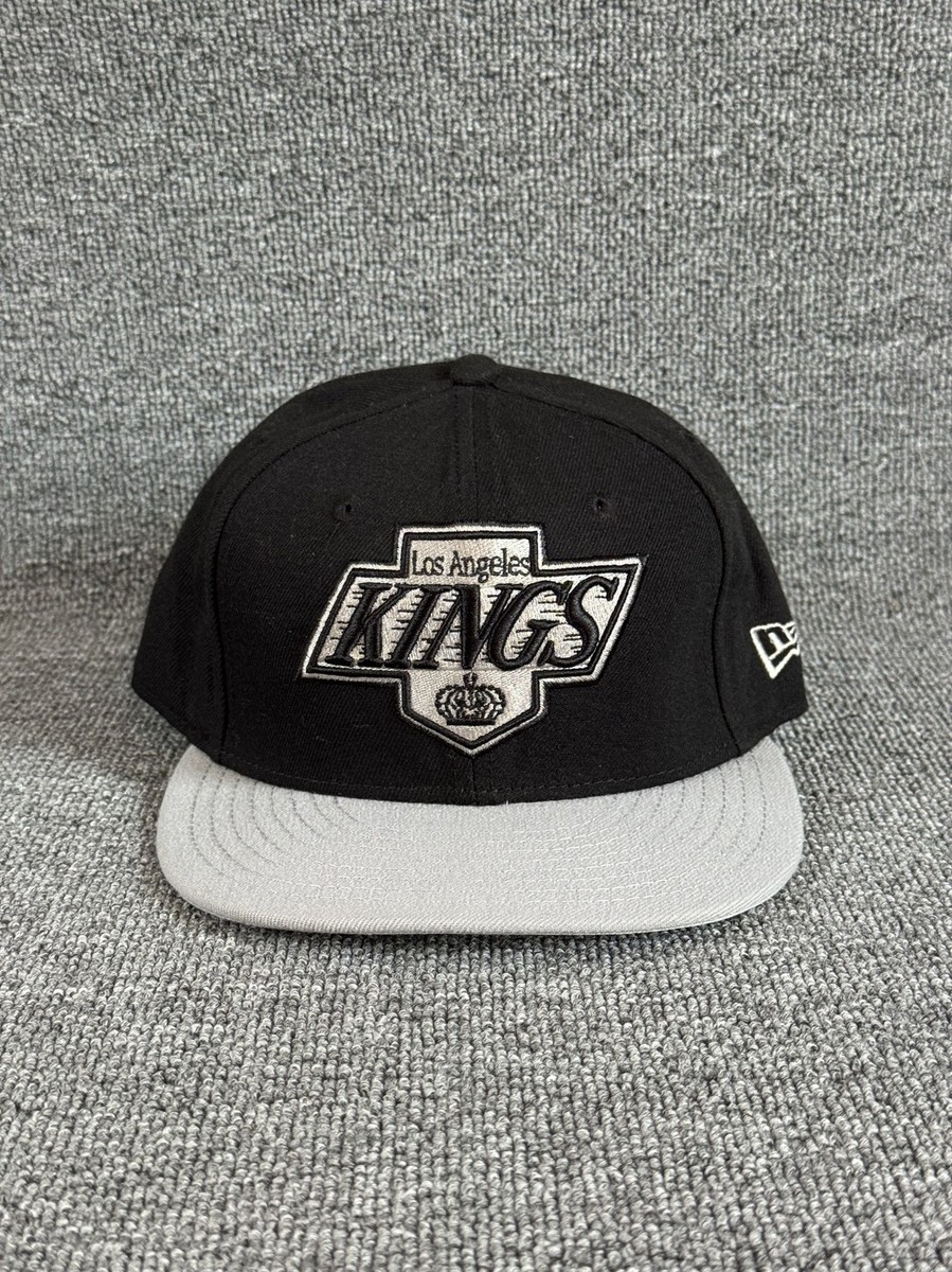 New Era Los Angeles Kings 59FIFTY Fitted Hat Black Gray 7 3 8 NHL