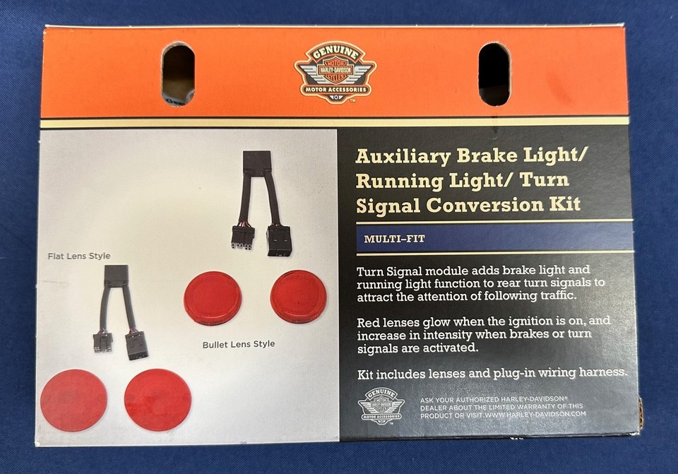 Harley-Davidson 69200765 Aux Brake/Running Light/Turn Signal Conversion ...