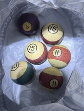 RARE Vintage Billiard Pool Ball 2 1/4" Standard Pool Table Ball You pick ONE