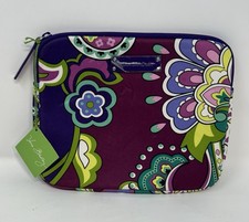NWT Vera Bradley Heather Pattern Zip Around Neoprene Tablet Case New With Tags