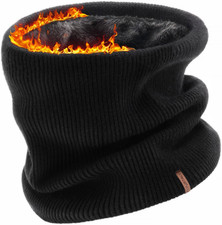 Calentador Cuello Invierno Esqui Polar Grueso Viento Bufanda Hombre Mujer