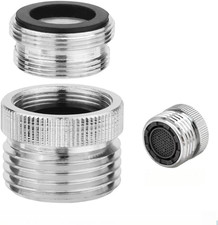Faucet Adapter with Aerator, Sink Faucet to Garden Hose Adapter, Faucet to Garde