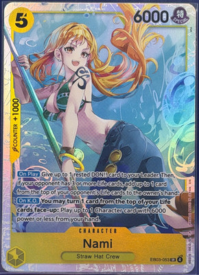 One Piece EB-03 Nami EB03-053 - SR English Heroines Edition