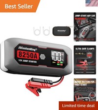 8250A Jump Starter Battery Jump Starter Battery Pack for All Gas or 10.0+L Di...