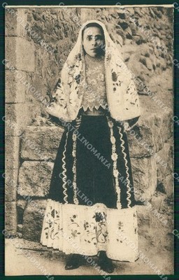 Sassari Osilo Costumes Postcard MT1879