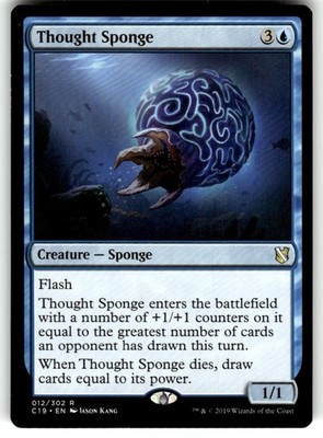 Thought Sponge Commander 2019 Regular MTG NM