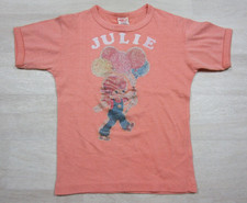 Vintage 70s Glitter Iron T-Shirt On Kids Youth S Personalized Julie Name Tee