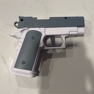 OPS-M.R.P CAL.45 Gray Water Squirting Toy Gun for Kids Age 4-7 8-11 Years
