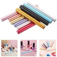 10 PCS Nail Accessories Art Pens Manicure Accessory Cap Metal Topper