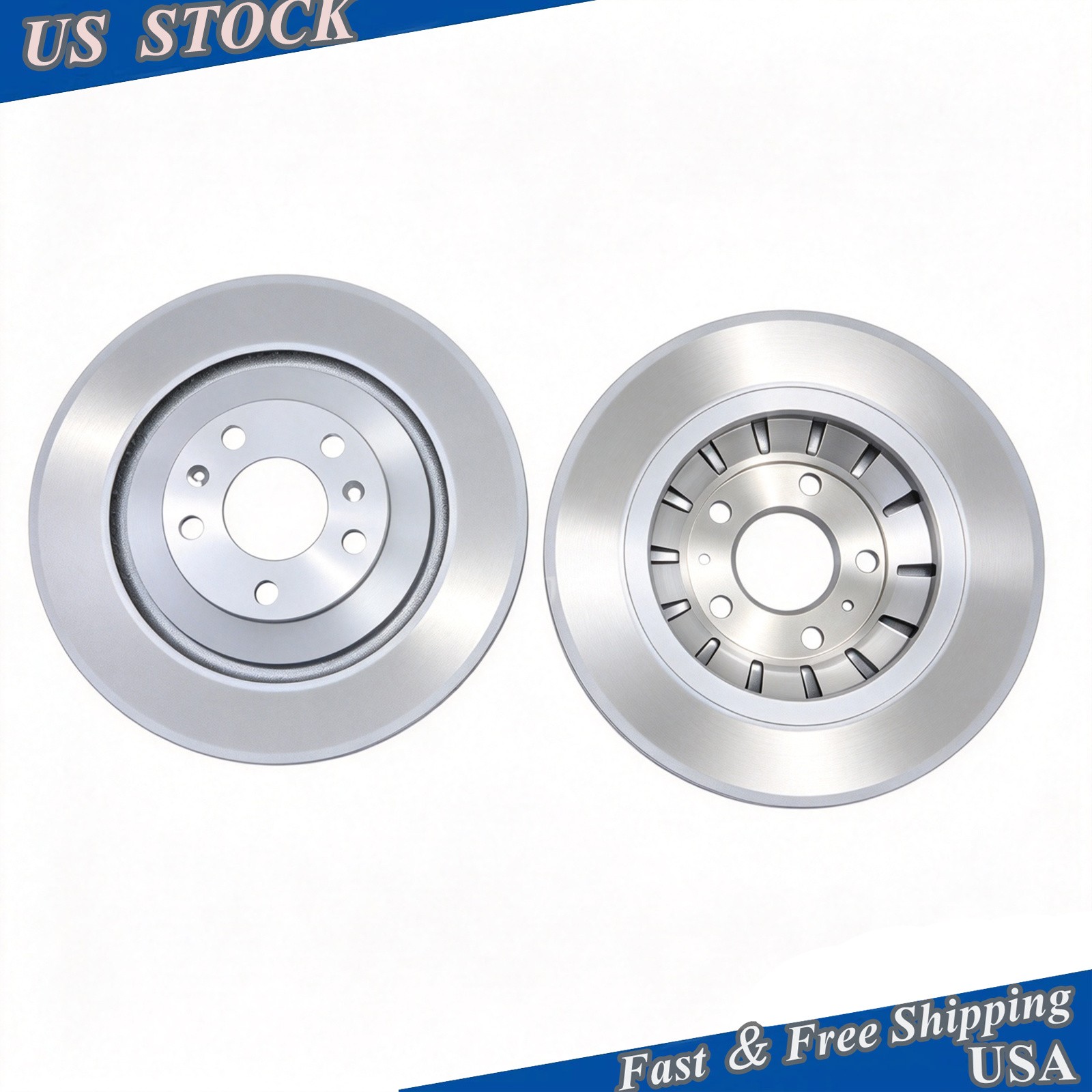 Bentley Continental GT 2007-2018 Rear Brake discs Pair P/N 3W0615601G
