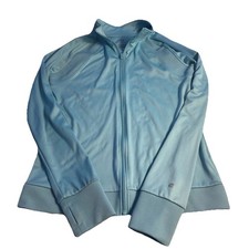C9 Girls Champion XL Jacket size 14-16 Full Zip Light Teal Blue Light Jacket