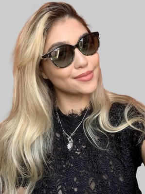 New Polarized Gianfranco Ferré GF Ferre GFF 1E038E3 55mm Women's Sunglasses