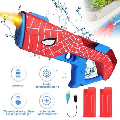 Wasserspritzpistole Elektrische Wasserpistole mit Batterie Aufladbare 500mah