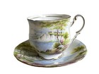 Vintage PARAGON Cliffs Of Dover Tea Cup & Saucer 2 pc Set England Bone China 3 — photo 1