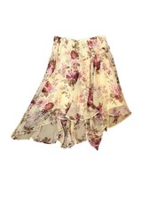 Vintage Chiffon Fairycore Midi Skirt Fairy Ethereal Cottagecore Y2K Boho Large