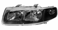 Scheinwerfer Links FüR Seat Leon 1M + Toledo 2 In Schwarz H1 H7 Elektr. LWR