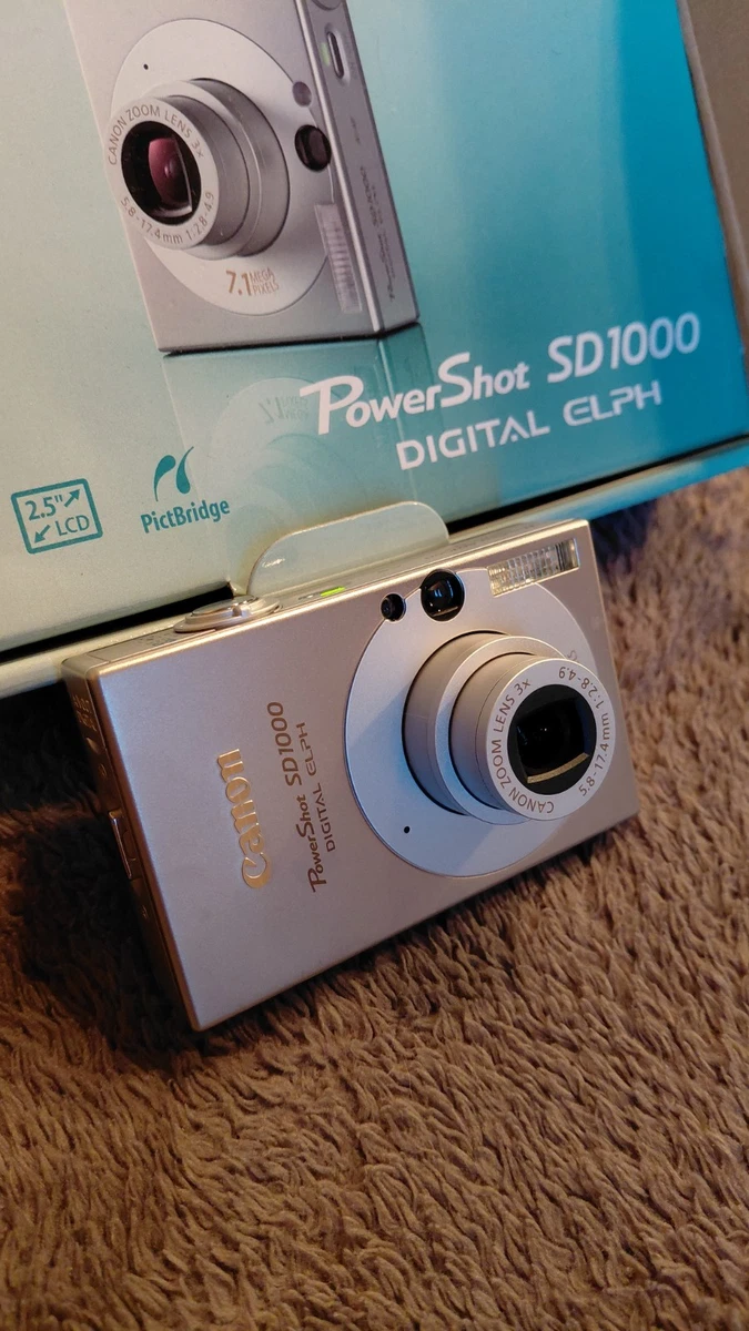 Canon PowerShot SD1000 Digital Cameras for sale | eBay