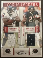 Camiseta deportiva 2009 Prestige League Leaders "Slaton, Forte, Johnson, Stewart" 141/150