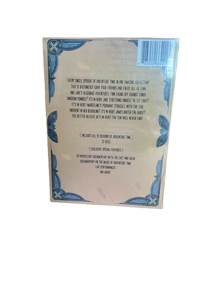 Adventure Time: The Complete Series Seasons 1-10 ( DVD 22 Disc Box Set ) NEW - Image 2 of 3